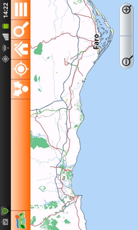 Algarve Offline mappa Map Screen 2