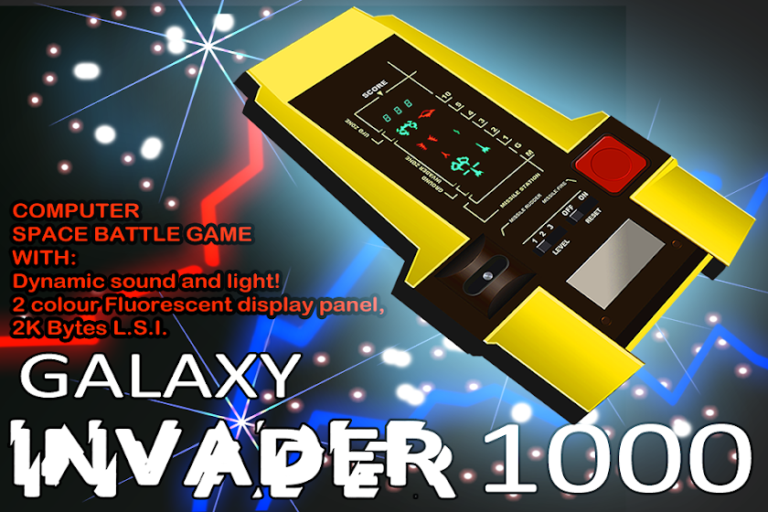 Galaxy Invader 1000 Retro Game Screen 3