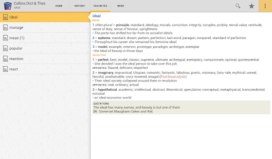 Collins English + Thesaurus TR Screenshots 2