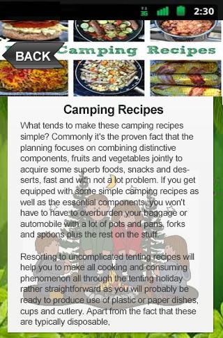 Camping Recipes