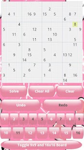  Sudoku Solver Game 9x9 16x16  