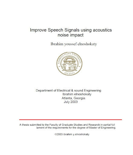 Improve Speech Signals