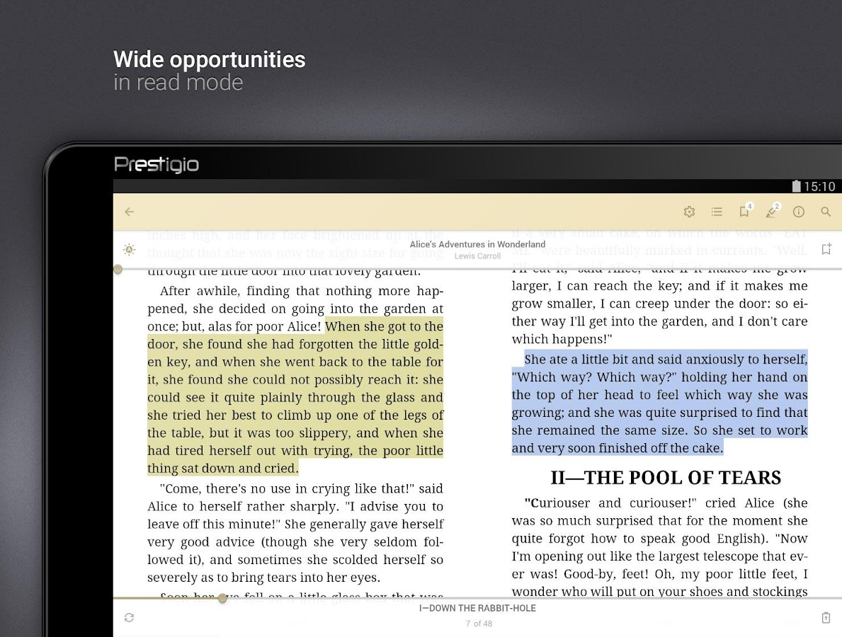 eReader Prestigio Book Reader Android Apps on Google Play