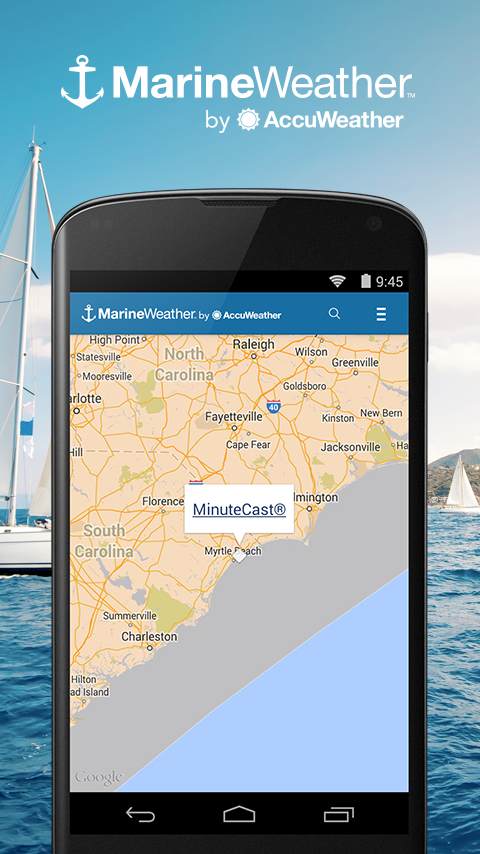 Marine Weather Plus: UK Screen 1