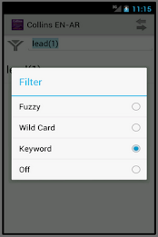 Collins Gem Arabic Dictionary poster 2