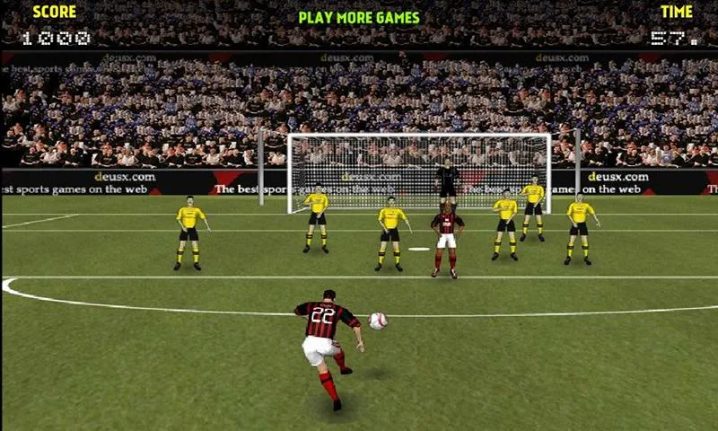 Free kicks Shooter 3D Football - screenshot