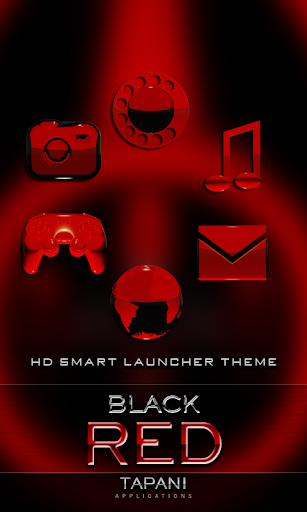 Smart Launcher GSLTHEME d. 赤