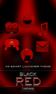 How to download Smart Launcher red GSLTHEME 1.20 unlimited apk for bluestacks