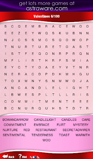 【免費拼字App】Valentine's Day Wordsearch-APP點子