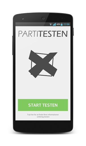Parti testen - danish politics