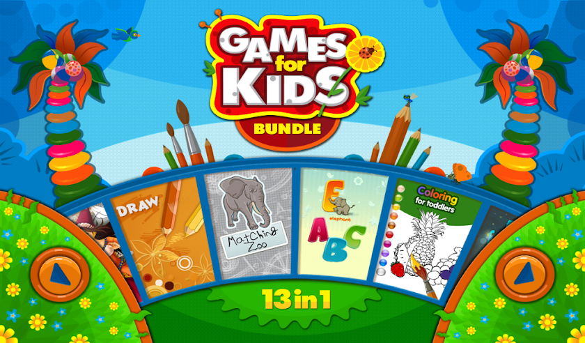 Games for Kids Bundle 13 in 1 Screen 3