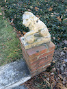 Lion And Ball Statue