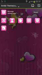 Lovely Pink Theme GO Launcher poster 4