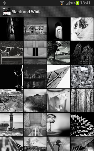 【免費個人化App】Black and White Your WALL...-APP點子