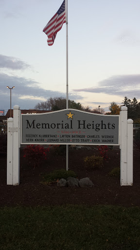 Memorial Heights Local WW II  Death Memorial