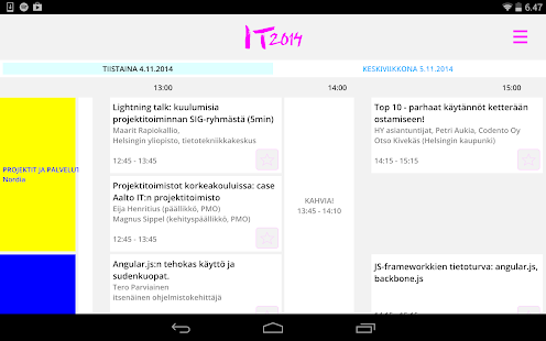 IT-päivät Screenshots 2