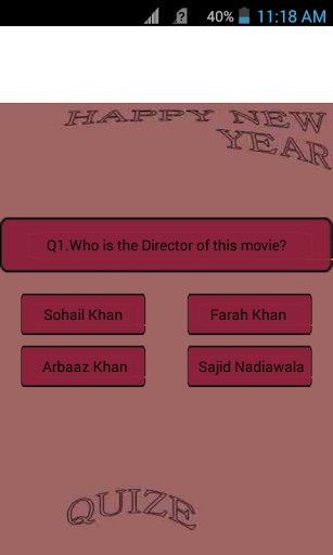 Happy n yr movie quize
