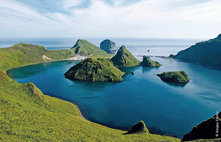 Sail to remote, beautiful Yankicha Island in Russia with Silver Discoverer.
