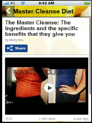 免費下載健康APP|Master Cleanse Diet+ app開箱文|APP開箱王