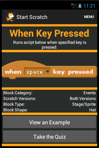 Start Scratch Screen 3