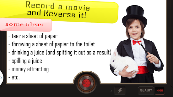  Reverse Movie FX - magic video – Vignette de la capture d'écran  