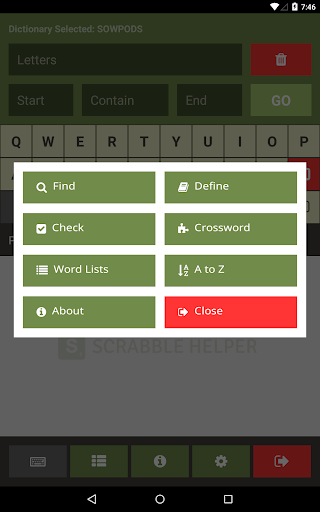 Word Helper for Scrabble