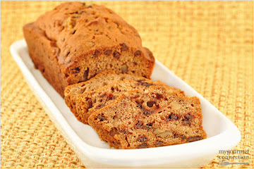 Spiced Chocolate-Pear Loaves