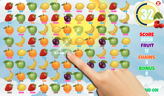 FREE Fruit Swipe Frenzy Match3 Screenshots 6