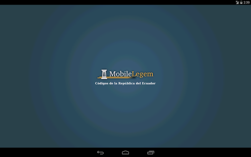 【免費書籍App】Mobile Legem - Ecuador-APP點子