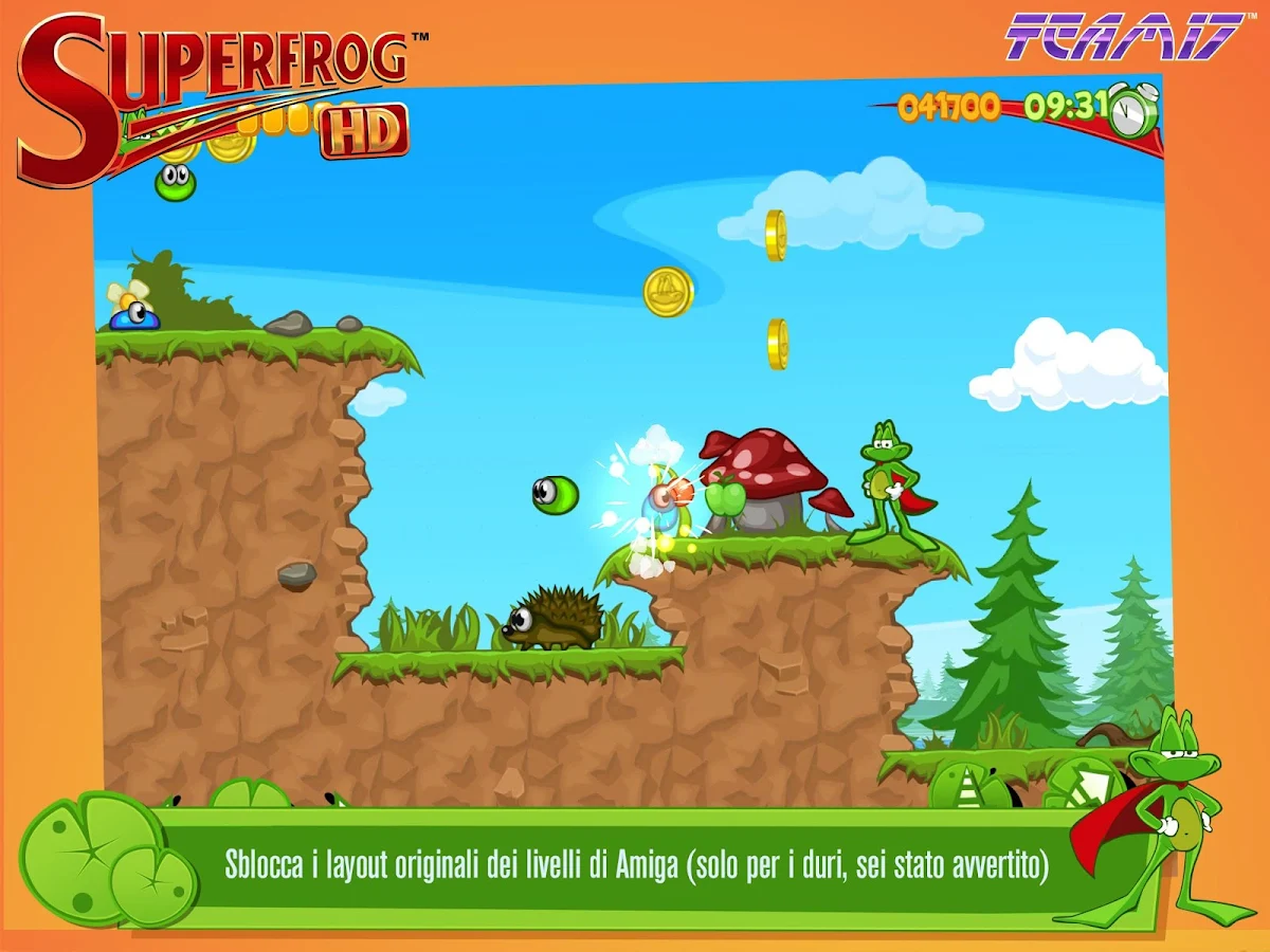  Superfrog HD arriva finalmente anche su Android!
