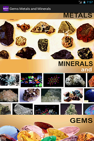 Gems Metals Minerals