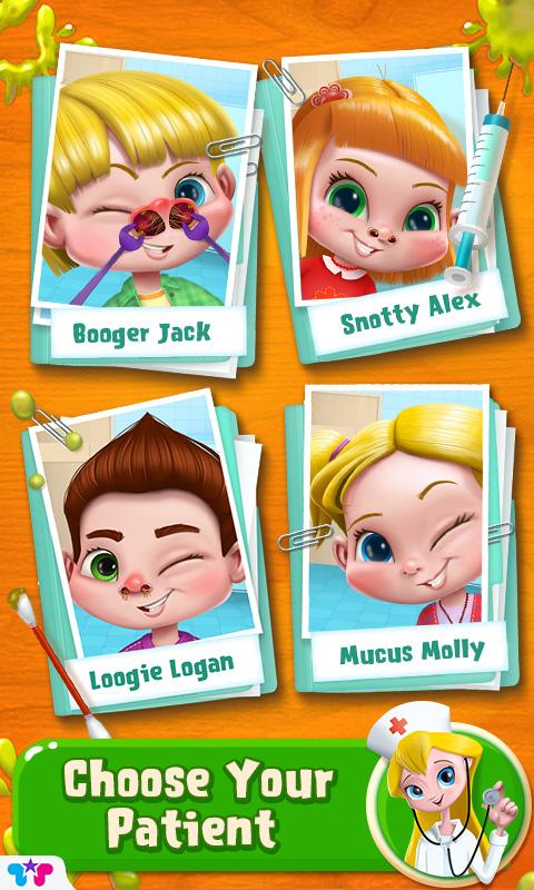 Nose Doctor X: Booger Mania Screen 3