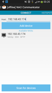 NAO Communicator Screenshots 0