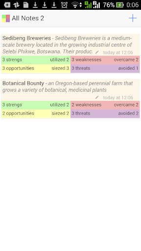 SWOT Note - lite