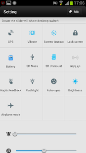 download Blue Light Toucher Theme GO free