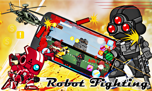 Red Rangers Robot Fighting 2