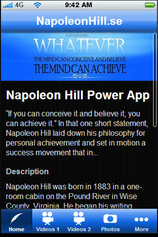 Napoleon Hill Power App