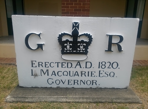 Governor Lachlan Macquarie Plaque