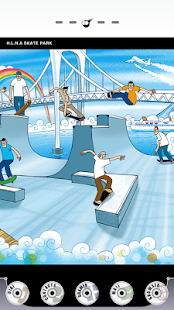 Download H.L.N.A-SKATE PARK Theme APK for PC