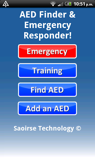 AED Finder Emergency Responder