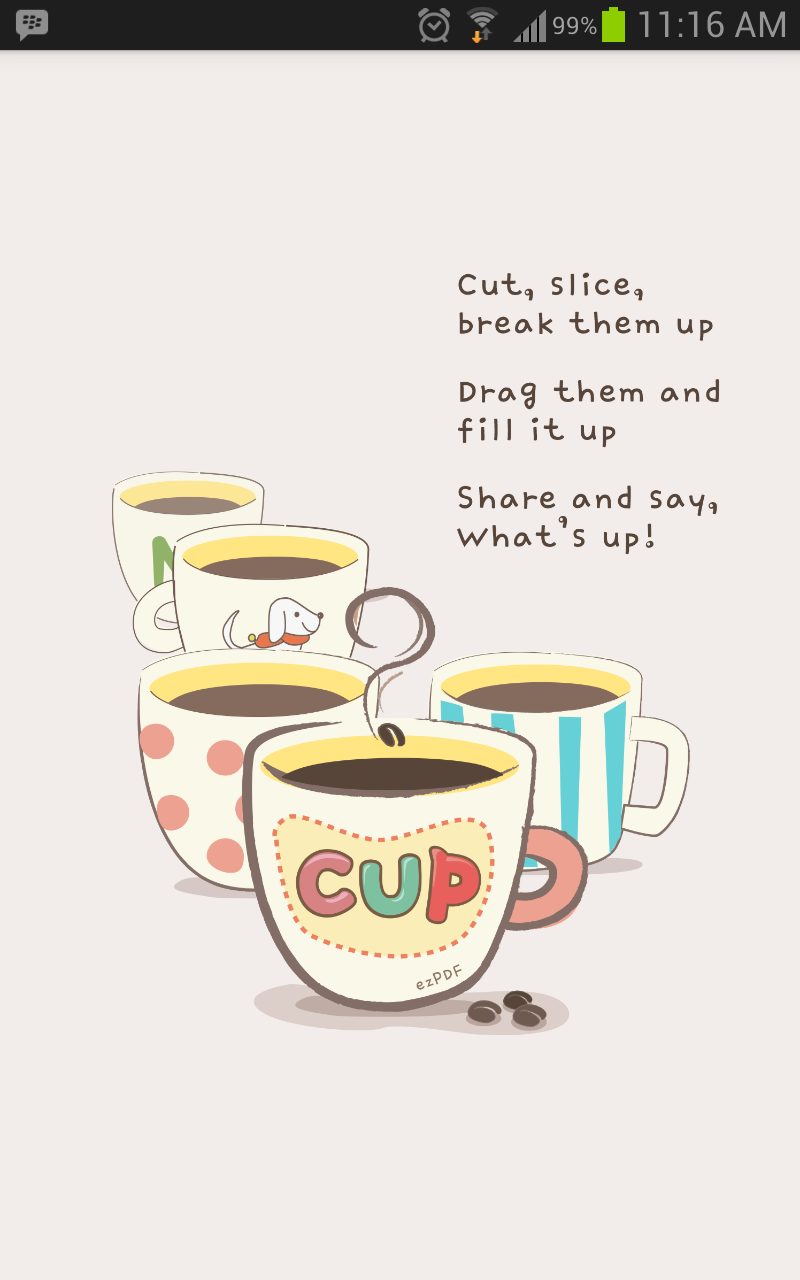ezPDF Cup - PDF Scanner &amp; Clip Screen 1