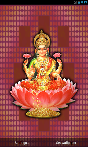 Mata Lakshmi Live Wallpaper