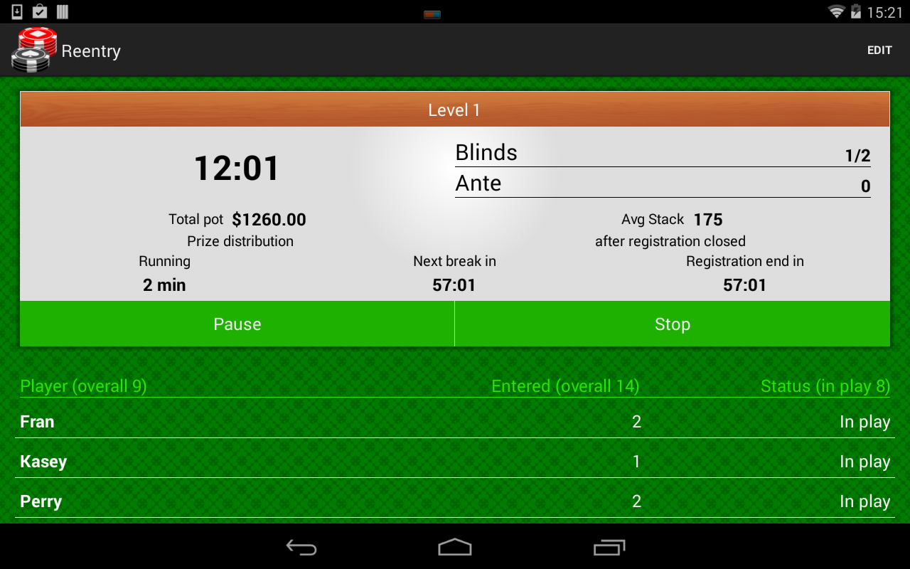 Poker Timer App Free