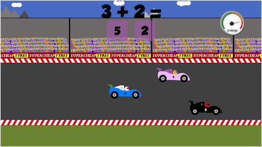 Math Car Racing game for Kids