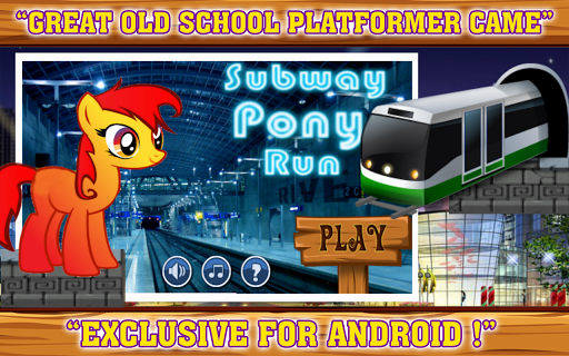 Subway Pony Run