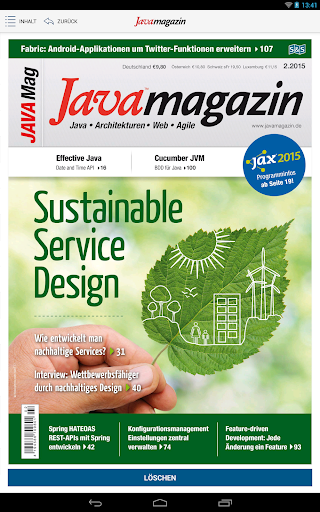 【免費新聞App】Java Magazin-APP點子