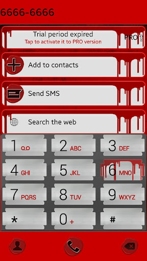 Blood ExDialer Theme