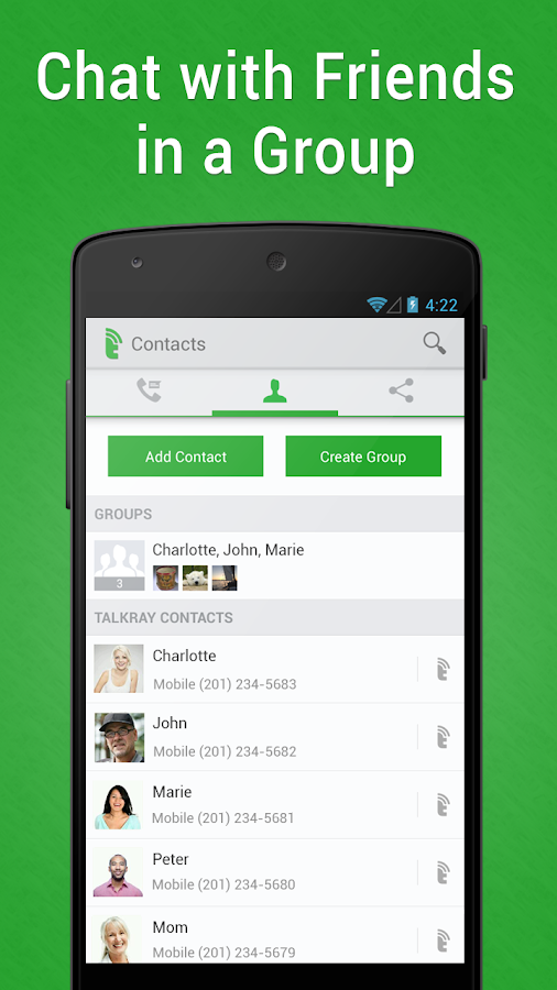 Talkray - Free Calls and Text - screenshot
