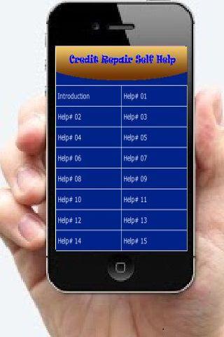 Credit Repair Self Help