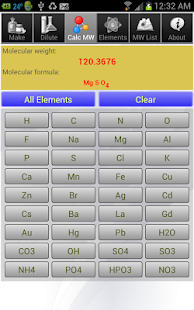 Solution Calculator Lite Screenshots 2